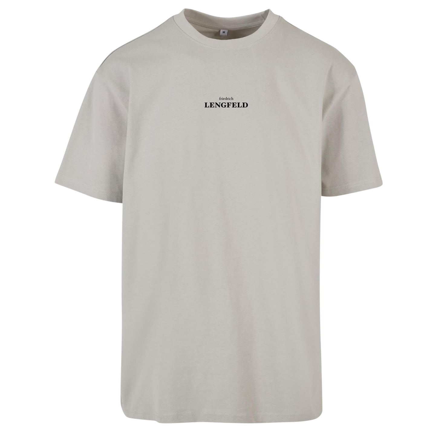 Oversize Shirt "Boldness of Friedrich" stone/black